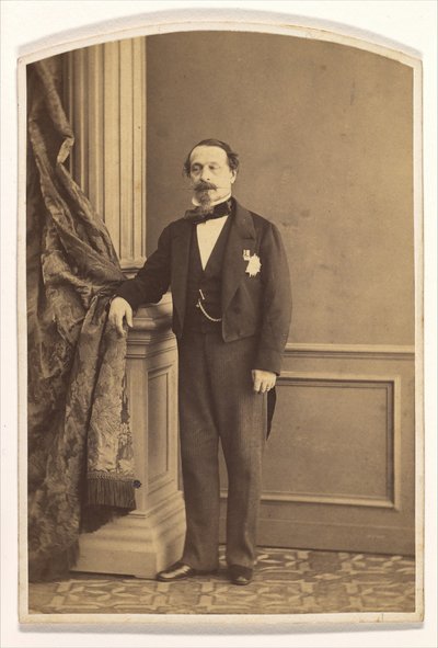 Kaiser Napoleon III, März 1860 von Olympe Aguado