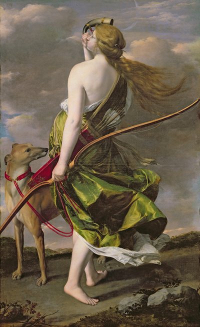 Diana die Jägerin, c.1624-25 von Orazio Gentileschi