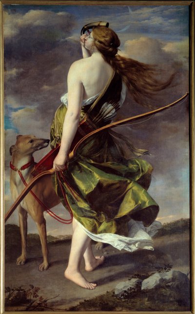 Diana die Jägerin von Orazio Gentileschi