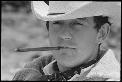 Louis Malle am Set von 