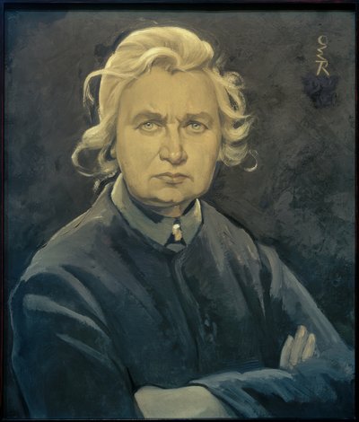 Selbstbildnis 1926 von Ottilie Roederstein