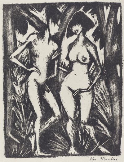 Adam und Eva von Otto Müller