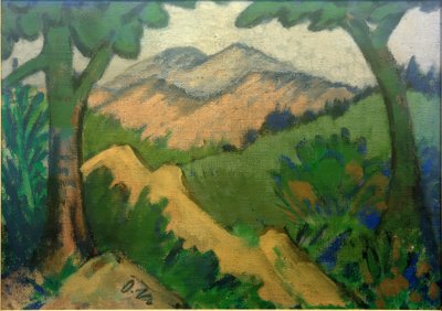 Dünenlandschaft von Otto Mueller