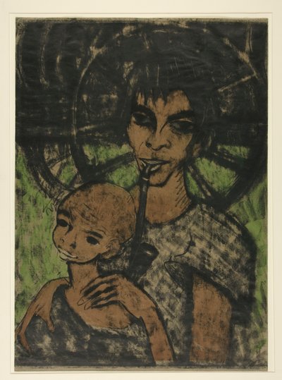Zigeunermadonna von Otto Mueller