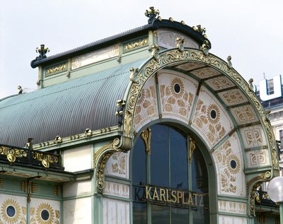 Der Otto-Wagner-Pavillon am Karlsplatz von Otto Wagner