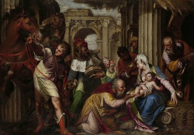 Die Anbetung der Könige von Paolo Farinati