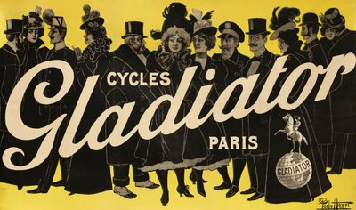 Cycles Gladiator, ca. 1900 von Paolo Henri