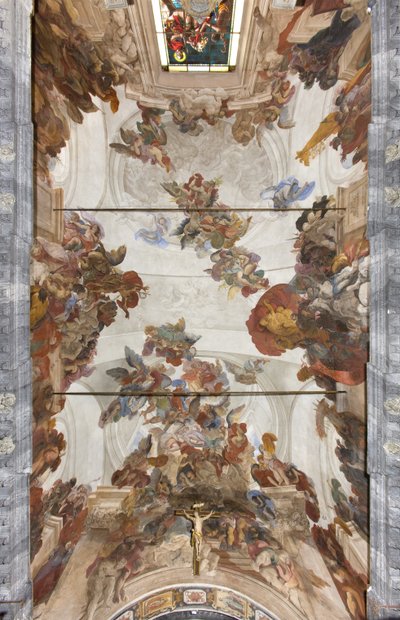 Gewölbe mit Fresken von Paolo Pagani