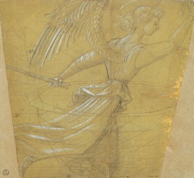 Studie eines Kelches mit Engel von Paolo Uccello