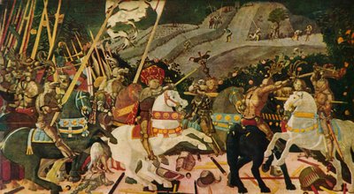 Die Schlacht von San Romano, um 1438, 1909 von Paolo Uccello
