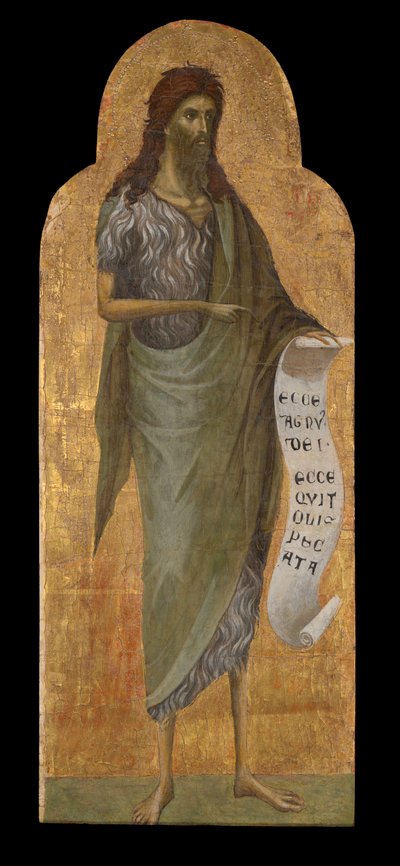Heilige Maria Magdalena und Johannes der Täufer von Paolo Veneziano