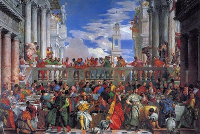 Das Hochzeitsmahl zu Kana, 1563 von Paolo Veronese