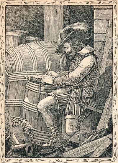 Raleigh im Turm, 1902 von Patten Wilson