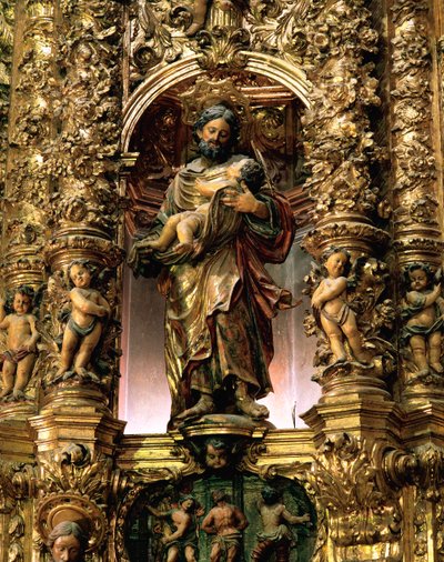Heiliger Josef mit dem Jesuskind von Pau Costa