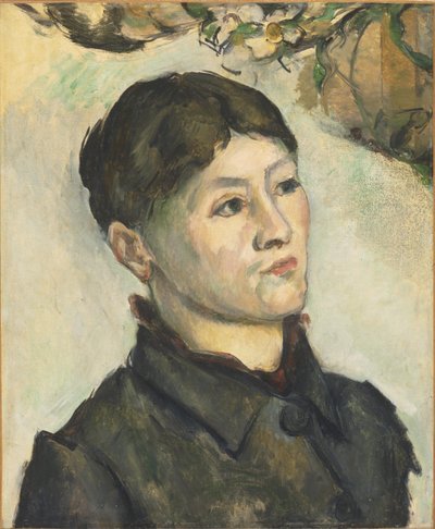 Porträt von Madame Cézanne von Paul Cézanne