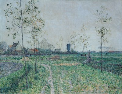 Herbstlandschaft bei Knokke, Belgien von Paul Baum