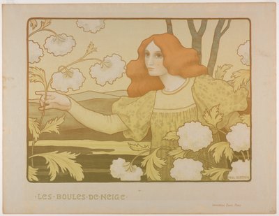 Schneebälle, ca. 1900 von Paul Berthon