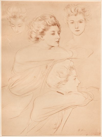 Pariserin von Paul Cesar Helleu