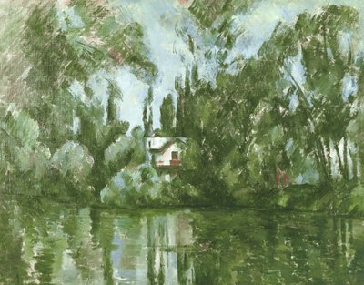 Haus am Ufer der Marne von Paul Cézanne