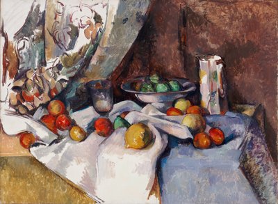 Stillleben mit Äpfeln von Paul Cézanne