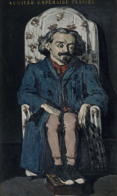 Achille Emperaire, 1867-1868 von Paul Cézanne