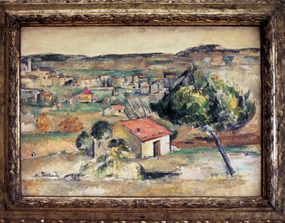 Hügel in der Provence von Paul Cézanne