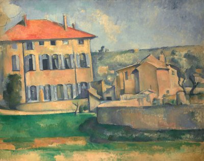 Haus in Aix, 1885-1887 von Paul Cézanne