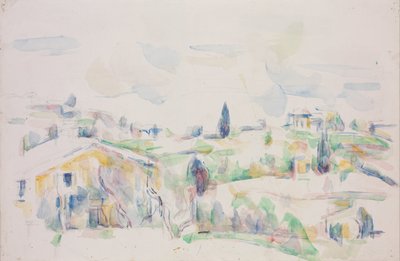 Landschaft in der Provence von Paul Cézanne