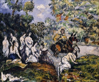 Legendäre Szene von Paul Cézanne