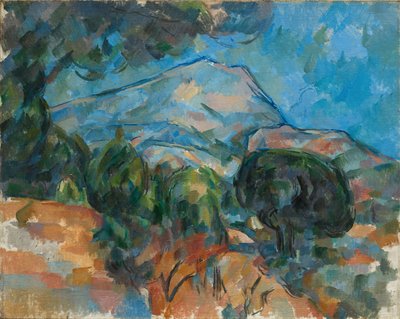 Mont Sainte-Victoire von Paul Cézanne