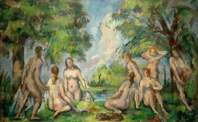 P. Cézanne, Badende von Paul Cézanne