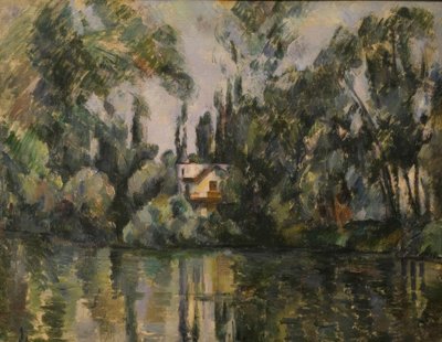 Haus am Ufer der Marne von Paul Cézanne