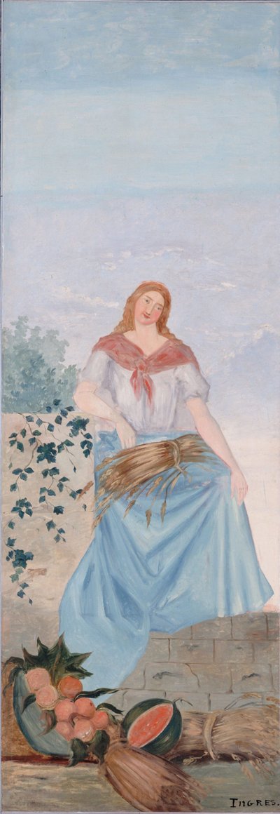Sommer aus der Serie Les Saisons von Paul Cézanne