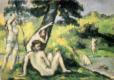 Der Badeplatz von Paul Cézanne