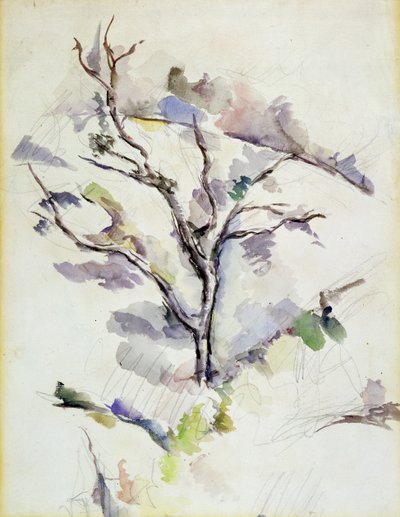 Die Eiche von Paul Cézanne