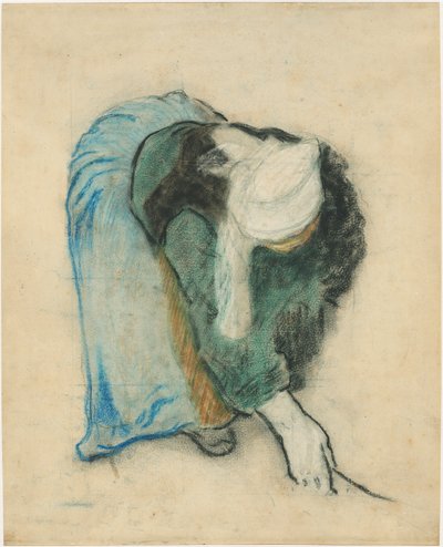 Eine bretonische Nachleserin von Paul Gauguin