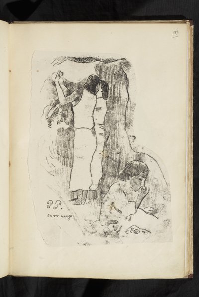Avant et après - On en mange von Paul Gauguin