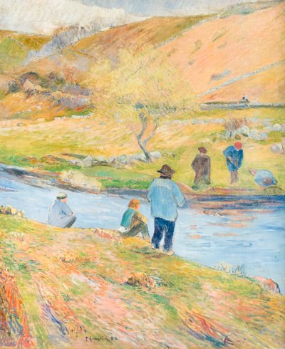 Bretonische Fischer von Paul Gauguin