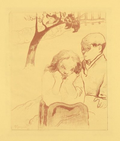 Menschliches Elend von Paul Gauguin