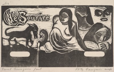 Das Lächeln, 1899 von Paul Gauguin