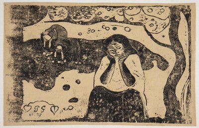 Menschliches Elend von Paul Gauguin