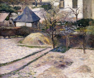 Landschaft von Rouen, ca. 1884 von Paul Gauguin