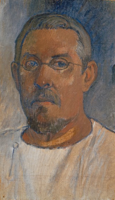 Selbstporträt mit Brille, 1903 von Paul Gauguin