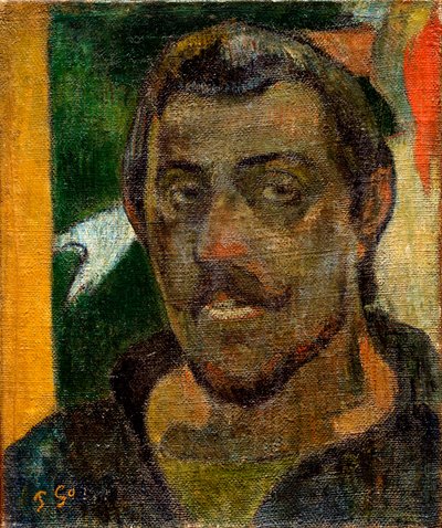 Selbstporträt, 1890-1894 von Paul Gauguin