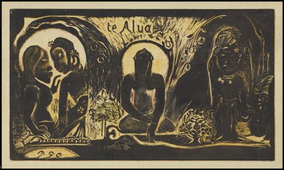 Te Atua von Paul Gauguin
