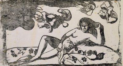 Die Frau des Königs von Paul Gauguin