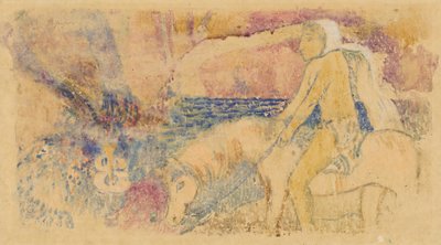 Das Pony, ca. 1902 von Paul Gauguin