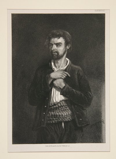(?) (Der Kommissionär) von Paul Gavarni