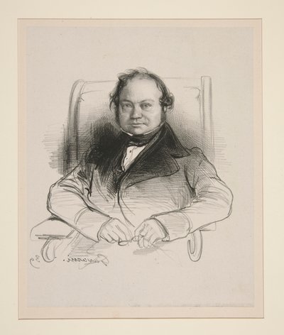 Anonym von Paul Gavarni