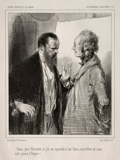 Baliverneries Parisiennes von Paul Gavarni